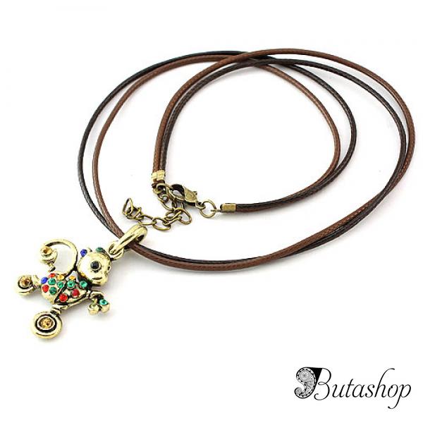 РАСПРОДАЖА! Ожерелье с подвеской-мышонком - www.butashop.com