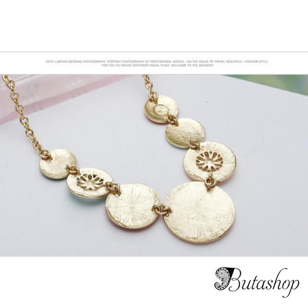 РАСПРОДАЖА! Набор из ожерелья и серьг - Иллюзия - www.butashop.com