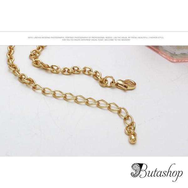 РАСПРОДАЖА! Набор из ожерелья и серьг - Иллюзия - www.butashop.com