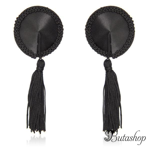 Стикини черные на соски - www.butashop.com