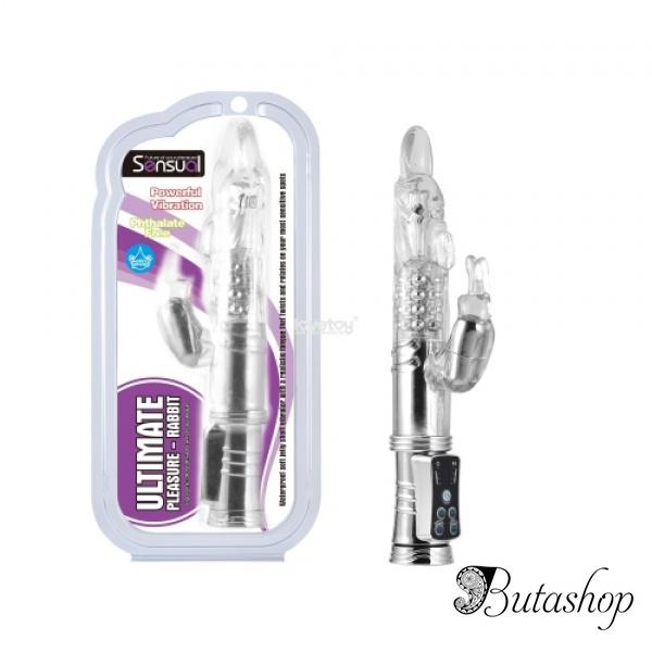 РАСПРОДАЖА! Многофункциональный вибратор Ultimate Pleasure - Rabbit - www.butashop.com