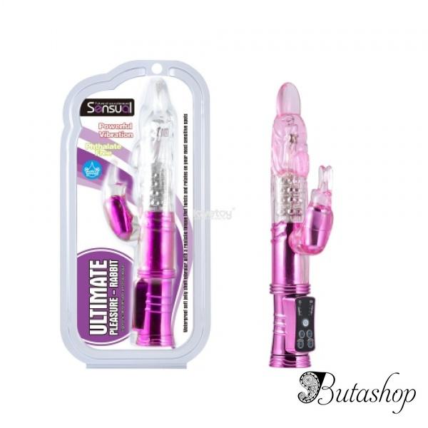 РАСПРОДАЖА! Многофункциональный вибратор Ultimate Pleasure - Rabbit - www.butashop.com