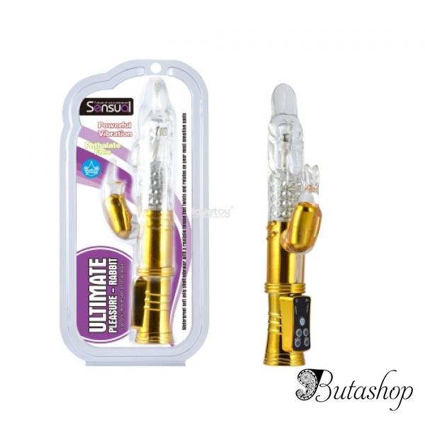 РАСПРОДАЖА! Многофункциональный вибратор Ultimate Pleasure - Rabbit - www.butashop.com