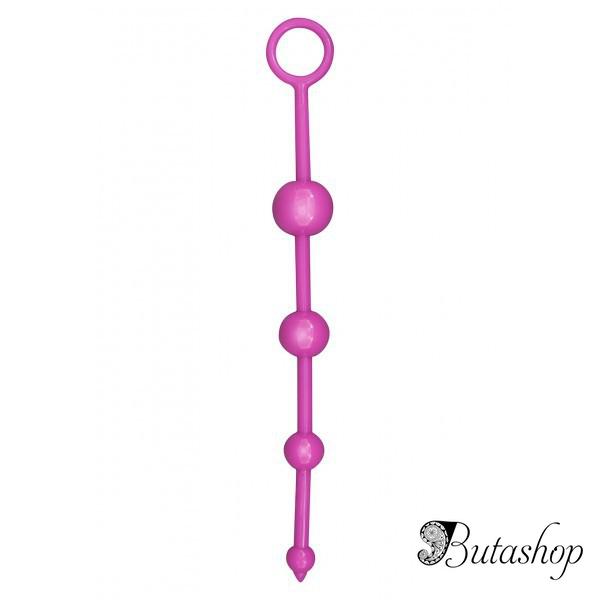 распродажа! анальная игрушка - поперечные шарики - www.butashop.com