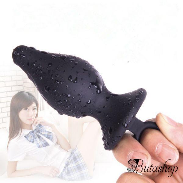 Силиконовая анальная втулка Pull Ring - S - www.butashop.com