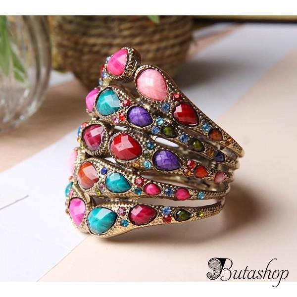 РАСПРОДАЖА! Широкий ретро-браслет - www.butashop.com