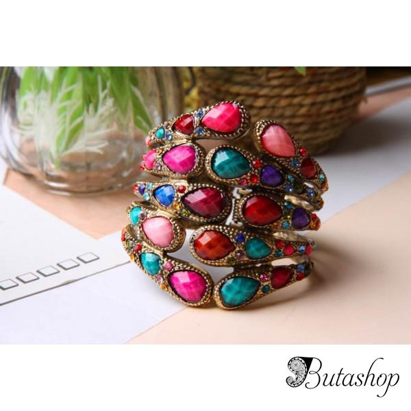 РАСПРОДАЖА! Широкий ретро-браслет - www.butashop.com