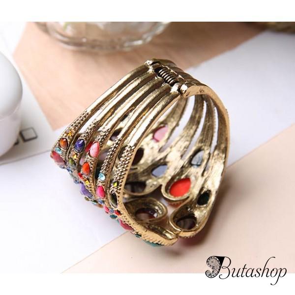 РАСПРОДАЖА! Широкий ретро-браслет - www.butashop.com