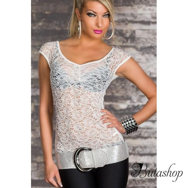 Белый топ - www.butashop.com