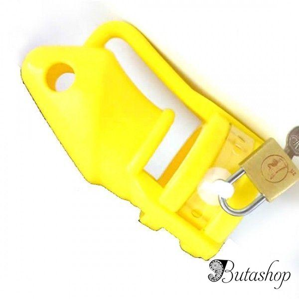 Желтое силиконовое устройство верности - www.butashop.com