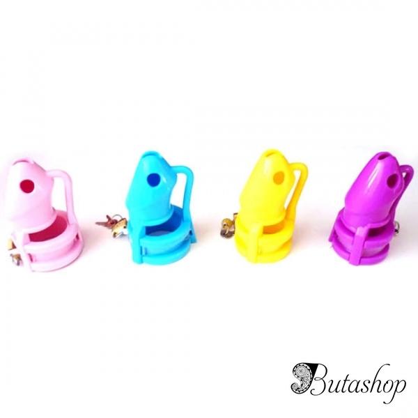 Желтое силиконовое устройство верности - www.butashop.com