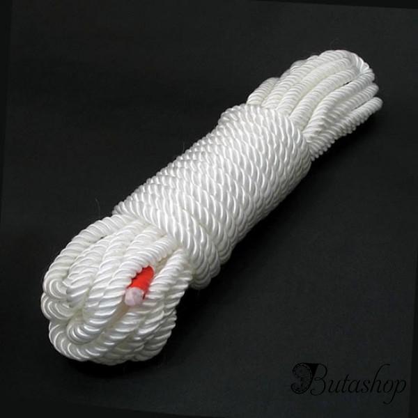 Белый шелковый канат - www.butashop.com