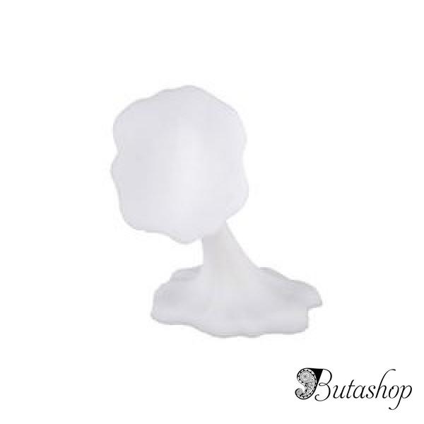 РАСПРОДАЖА! Chewing-gum Pattern Silicon Stand for iPhone (White) черный - www.butashop.com