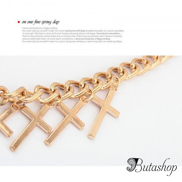 РАСПРОДАЖА! Ожерелье с крестиками - www.butashop.com