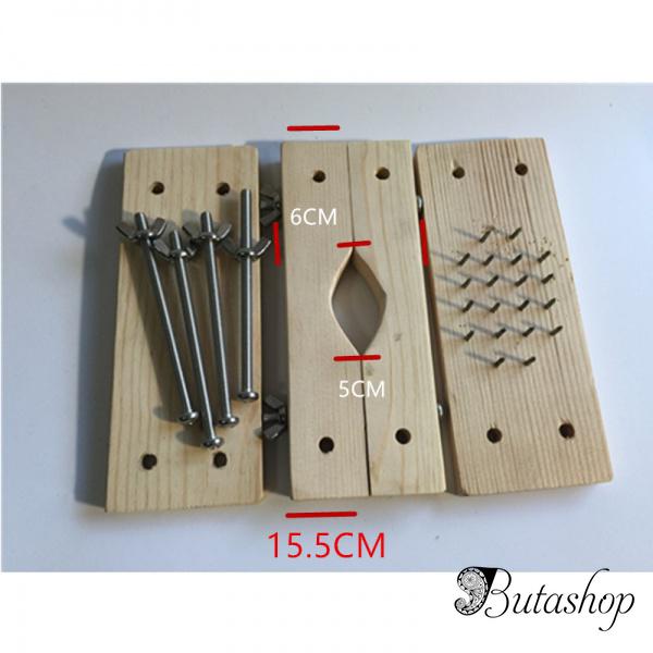 Деревянный многоцелевой зажим testis / Шаровая дробилка - www.butashop.com