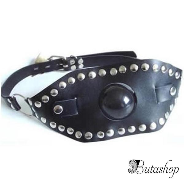 Уникальный черный кляп - www.butashop.com