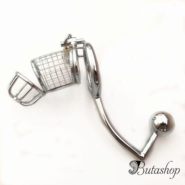 Мужская металическая клетка Ланселота с крючком - www.butashop.com