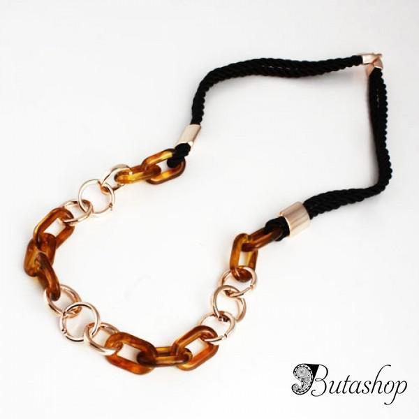 РАСПРОДАЖА! Ожерелье с кольцами - www.butashop.com