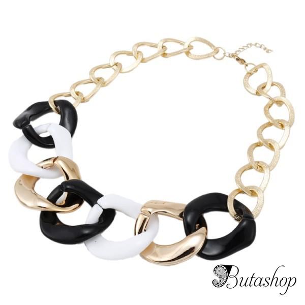 РАСПРОДАЖА! Трехцветное ожерелье - www.butashop.com