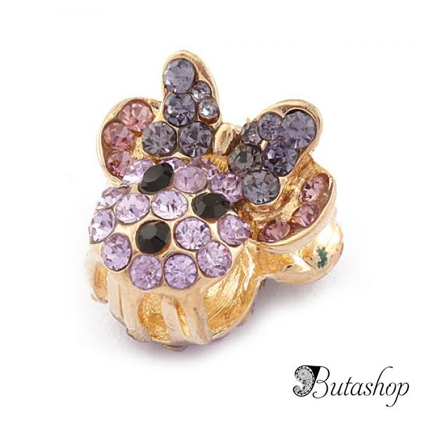 РАСПРОДАЖА! Заколка для волос со стразами - www.butashop.com