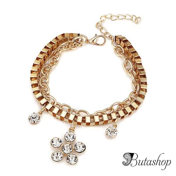 РАСПРОДАЖА! Потрясающий браслет с камнями - www.butashop.com
