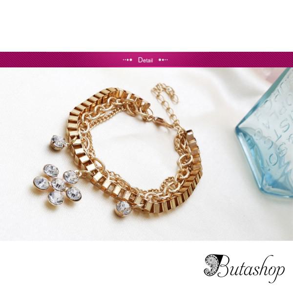 РАСПРОДАЖА! Потрясающий браслет с камнями - www.butashop.com