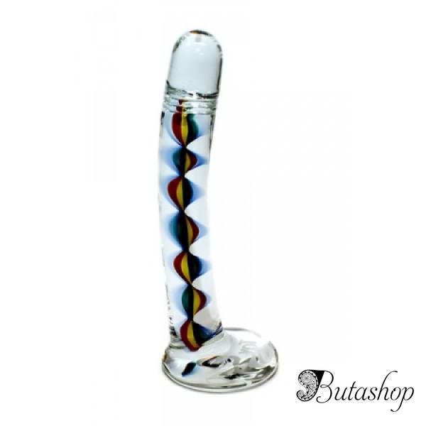 РАСПРОДАЖА! Фаллоимитатор стеклянный - www.butashop.com