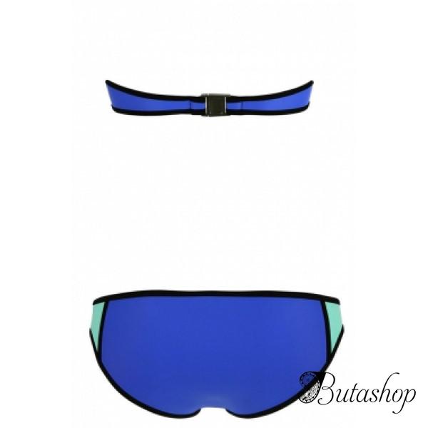 Сексуальный комбинированный купальник - www.butashop.com