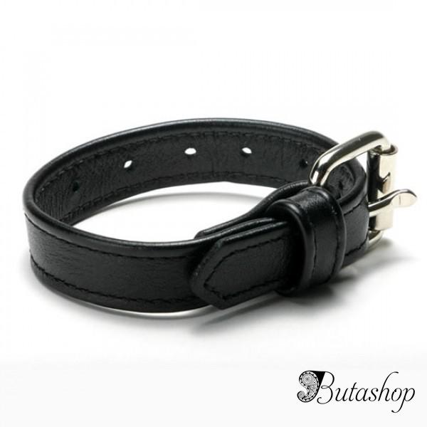 Кожаный фиксатор-ремешок на пенис - www.butashop.com