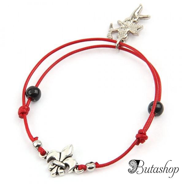 РАСПРОДАЖА! Классический браслет с подвеской - www.butashop.com