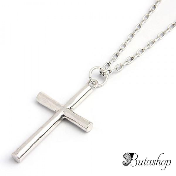 РАСПРОДАЖА! Стильное украшение на шею с крестиком - www.butashop.com