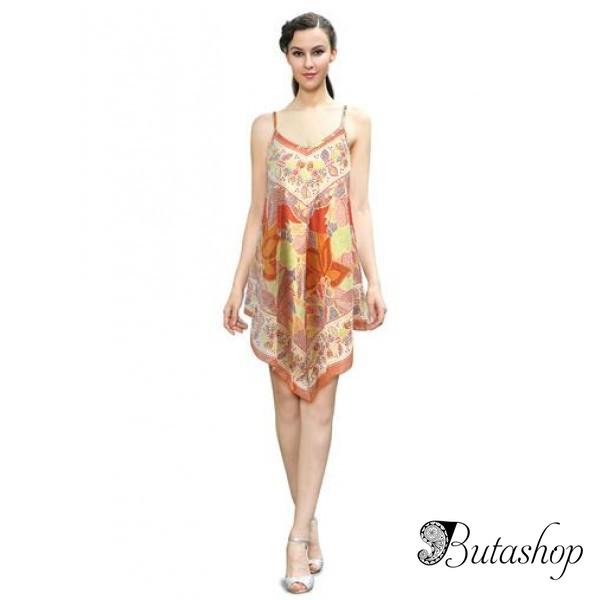 РАСПРОДАЖА! Легкое хлопчатобумажное летнее платье - www.butashop.com