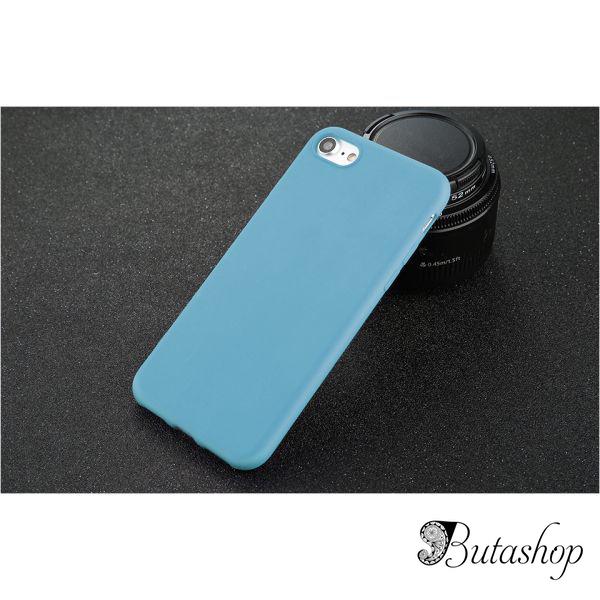 РАСПРОДАЖА! Чехол для Iphone 7| Iphone 8 | голубой - www.butashop.com