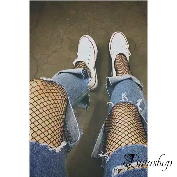 Сексуальные шикарные колготки в сеточку - www.butashop.com