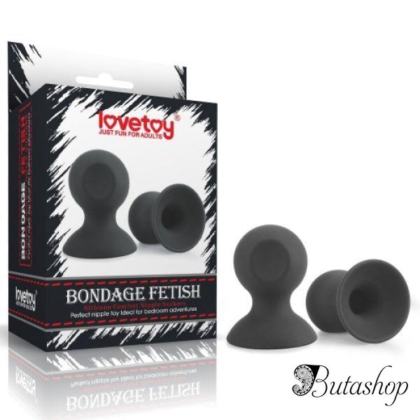 Bondage Fetish Silicone Comfort Nipple Suckers - www.butashop.com