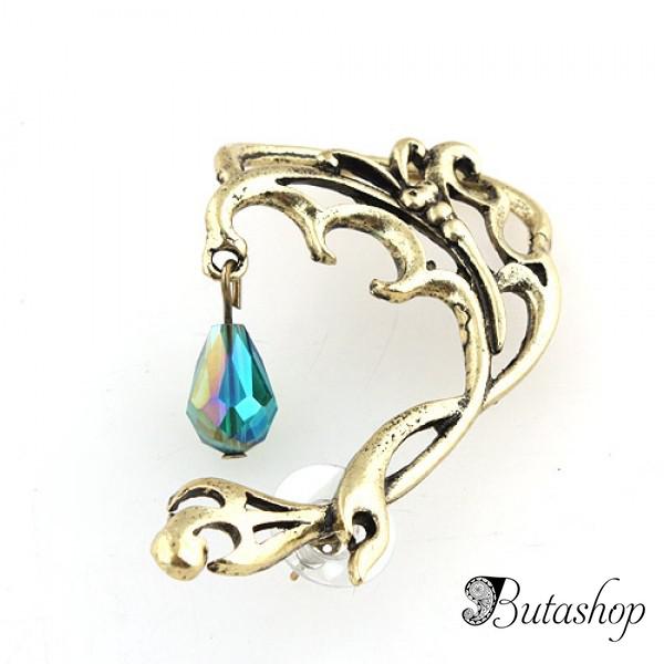 РАСПРОДАЖА! Серьга в стиле винтаж - www.butashop.com