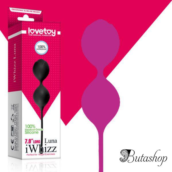Вагинальные шарики iWhizz розовые - www.butashop.com