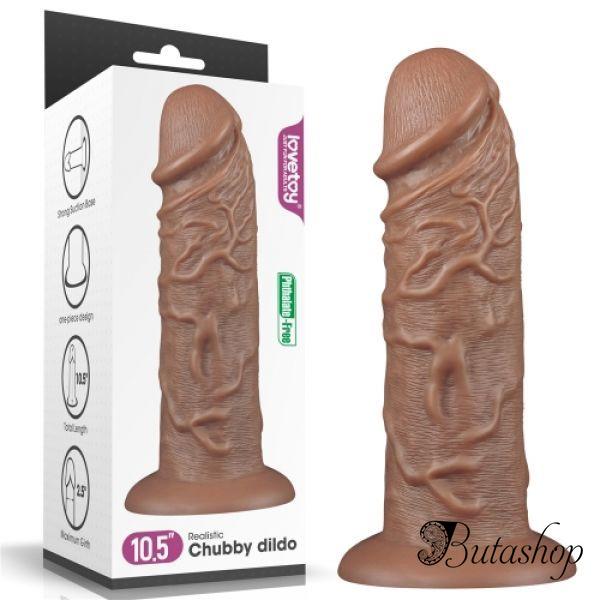 10.5 Realistic Chubby Dildo - www.butashop.com