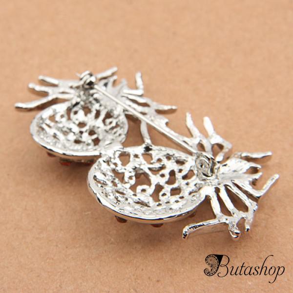 РАСПРОДАЖА! Эксклюзивная брошь - Паучки - www.butashop.com