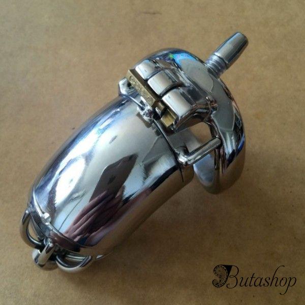 Stainless Steel Male Chastity Device / Stainless Steel Chastity Cage - www.butashop.com