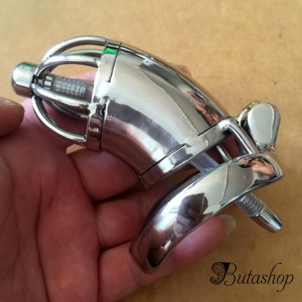 Stainless Steel Male Chastity Device / Stainless Steel Chastity Cage - www.butashop.com