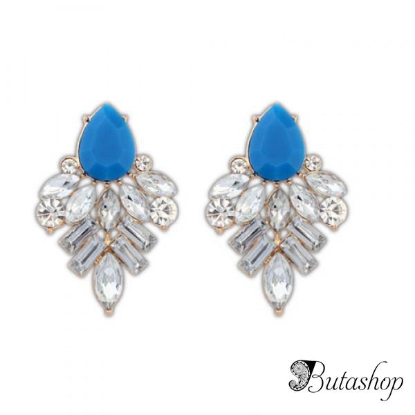 РАСПРОДАЖА! Серьги-гвоздики геометрические - www.butashop.com