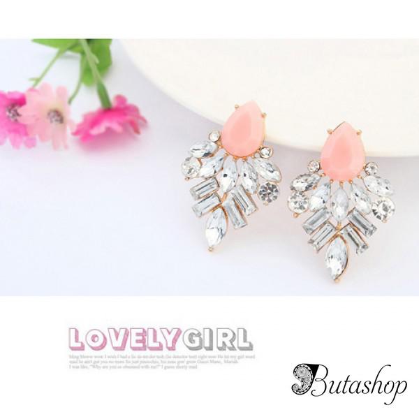 РАСПРОДАЖА! Серьги-гвоздики геометрические - www.butashop.com