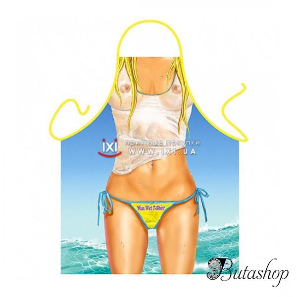 РАСПРОДАЖА! Эротический фартук - В мокрой футболке / Miss Wet T-Shirt - www.butashop.com