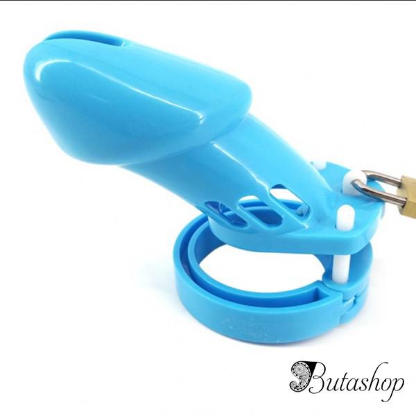 CB-6000 Устройство Мужское Целомудрие (голубое) - www.butashop.com
