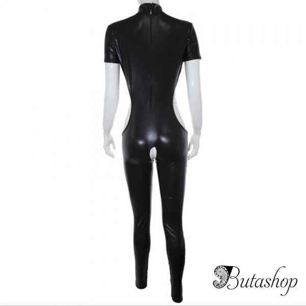 Черный латексный костюм - www.butashop.com