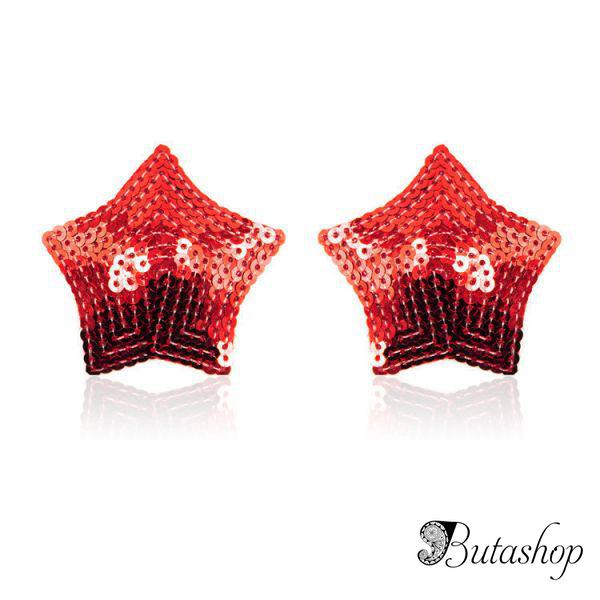 Яркие стикины в виде звездочек - www.butashop.com