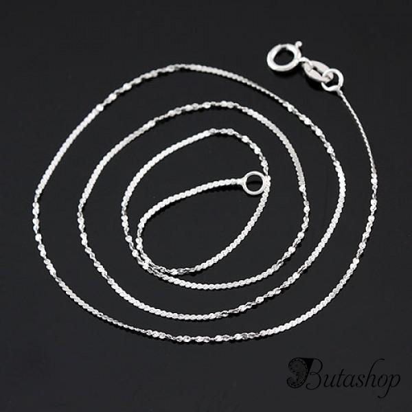 РАСПРОДАЖА! Стильное серебристое ожерелье - www.butashop.com