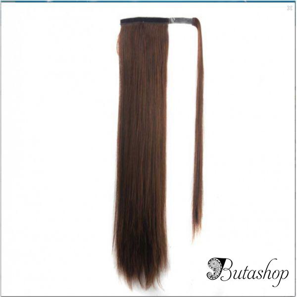 РАСПРОДАЖА! Коричневый конский хвост - www.butashop.com