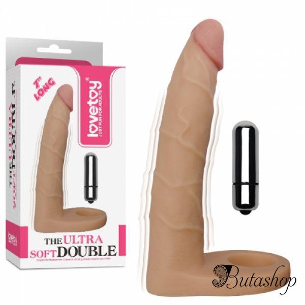 Страпон The Ultra Soft Double-Vibrating - www.butashop.com